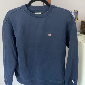 Tommy jeans navy crew neck sweatshirt